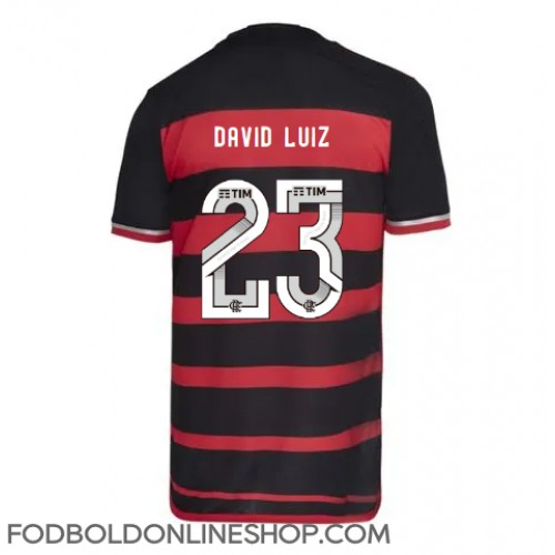 Flamengo David Luiz #23 Hjemmebanetrøje 2024-25 Kortærmet